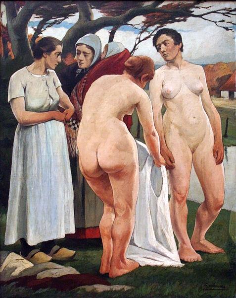 Eugene Laermans Women Bathing